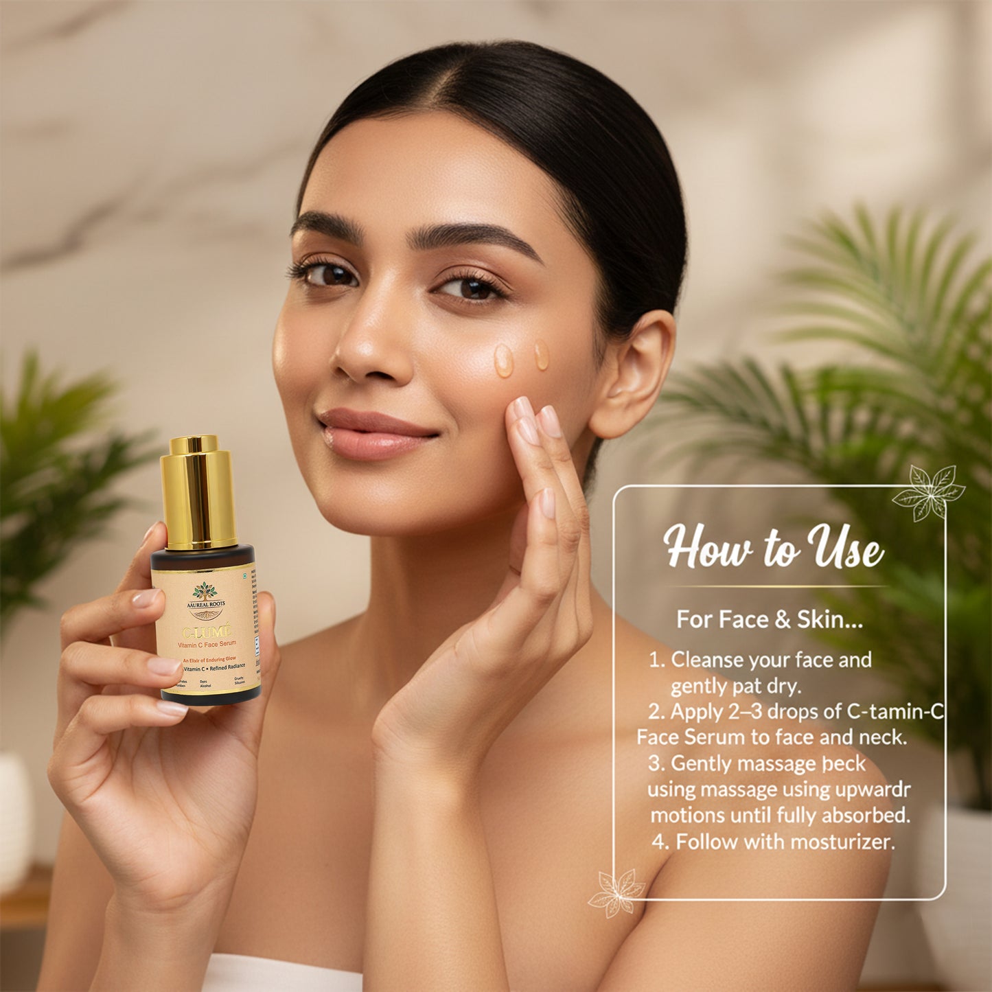 Aaureal Roots C-Lume Vitamin-C Face Serum