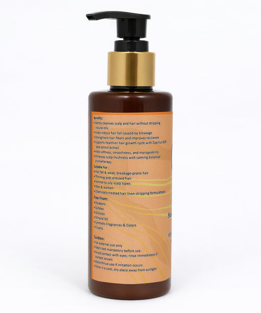 Aaureal Roots KeshAura Strength & Fall-Control Shampoo