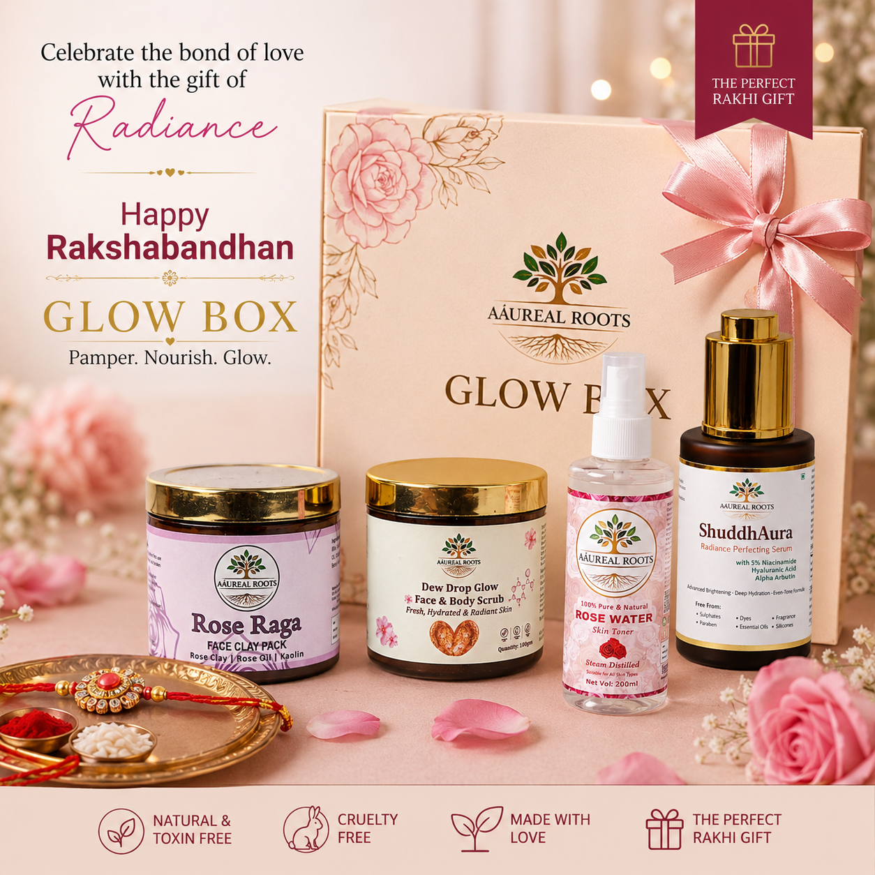Rakshabandhan Glow Box – The Perfect Gift of Radiance for Your Sister