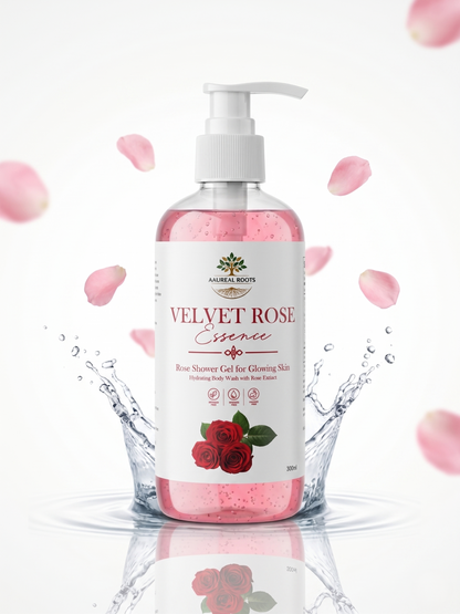 Velvet Rose Essence — Luxury Floral Shower Gel