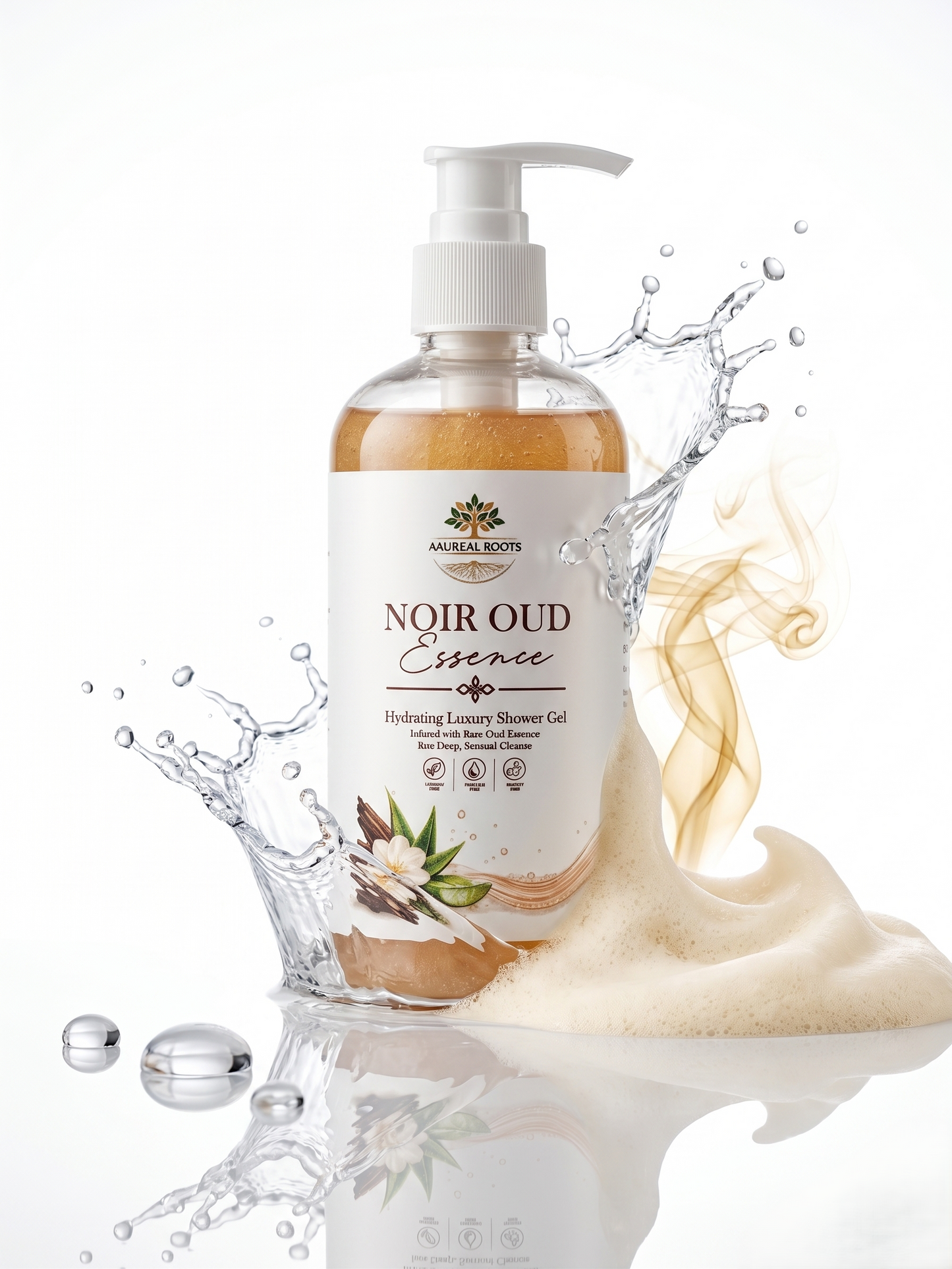 Noir Oud Essence Luxury Shower Gel - Luxury in Every Drop