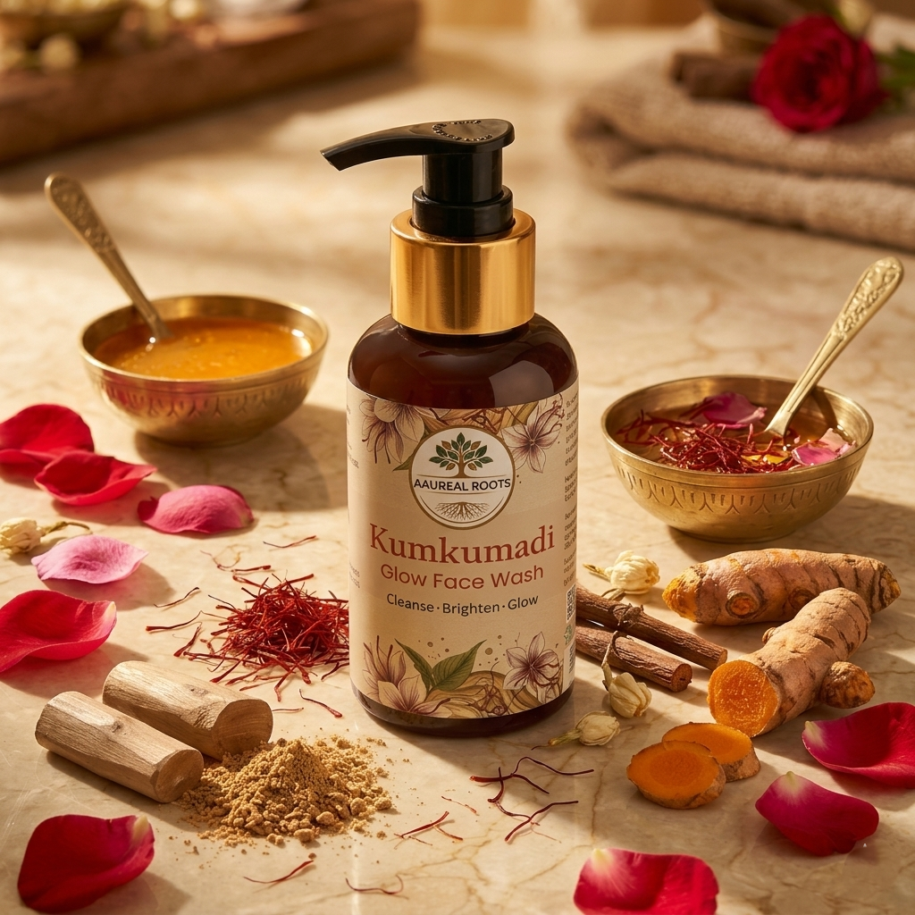 Aaureal Roots - Kumkumadi Glow Face Wash