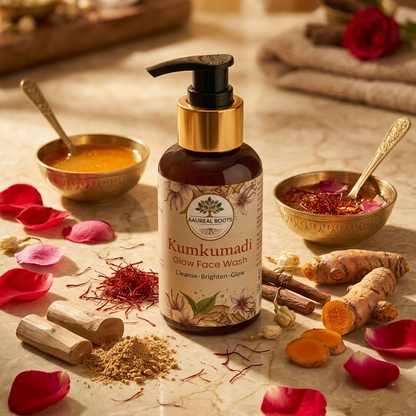 Aaureal Roots - Kumkumadi Glow Face Wash