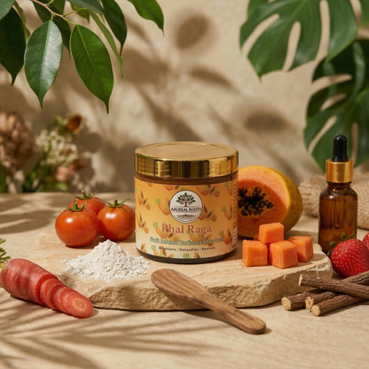 Aaureal Roots - Phal Raga Fruit Infused Radiance Clay Face Pack