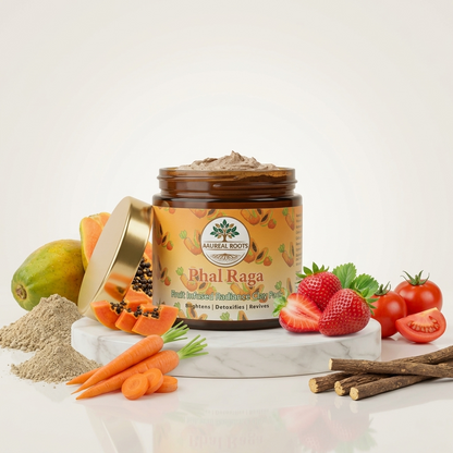 Aaureal Roots - Phal Raga Fruit Infused Radiance Clay Face Pack