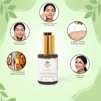 Aaureal Roots Aurévia Age Renewal Face Serum