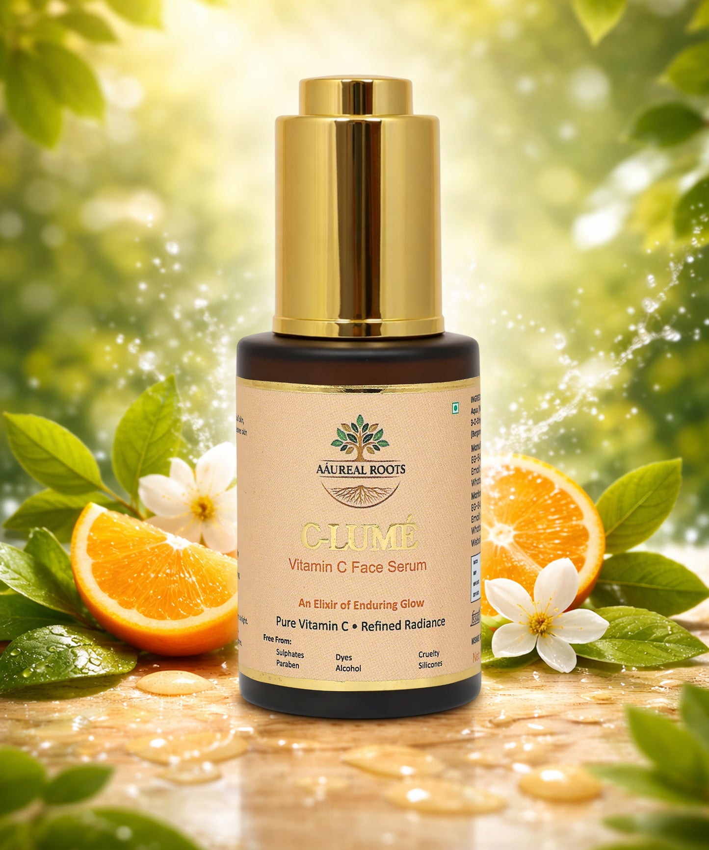 Aaureal Roots C-Lume Vitamin-C Face Serum