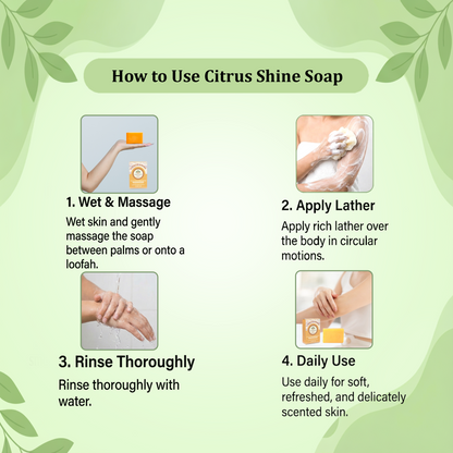 Aaureal Roots Citrus Shine Brightening Soap
