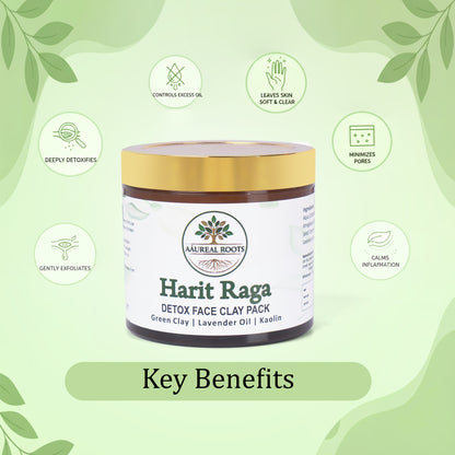 Aaureal Roots Harit Raga Detox Face Pack