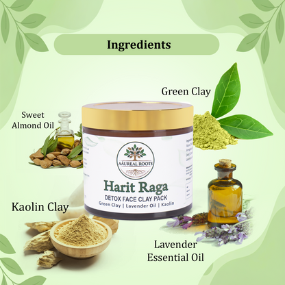Aaureal Roots Harit Raga Detox Face Pack