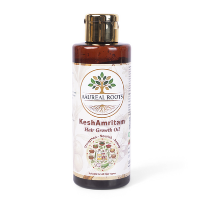 Aaureal Roots KeshAmritam Ayurvedic Hair Growth & Scalp Nourishing Oil