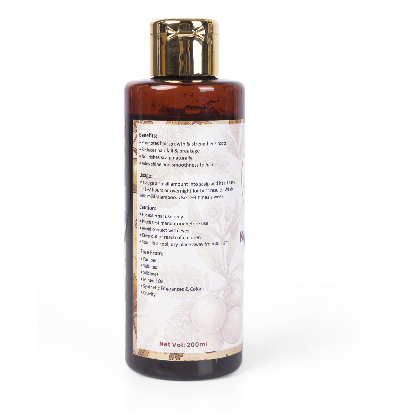 Aaureal Roots KeshAmritam Ayurvedic Hair Growth & Scalp Nourishing Oil