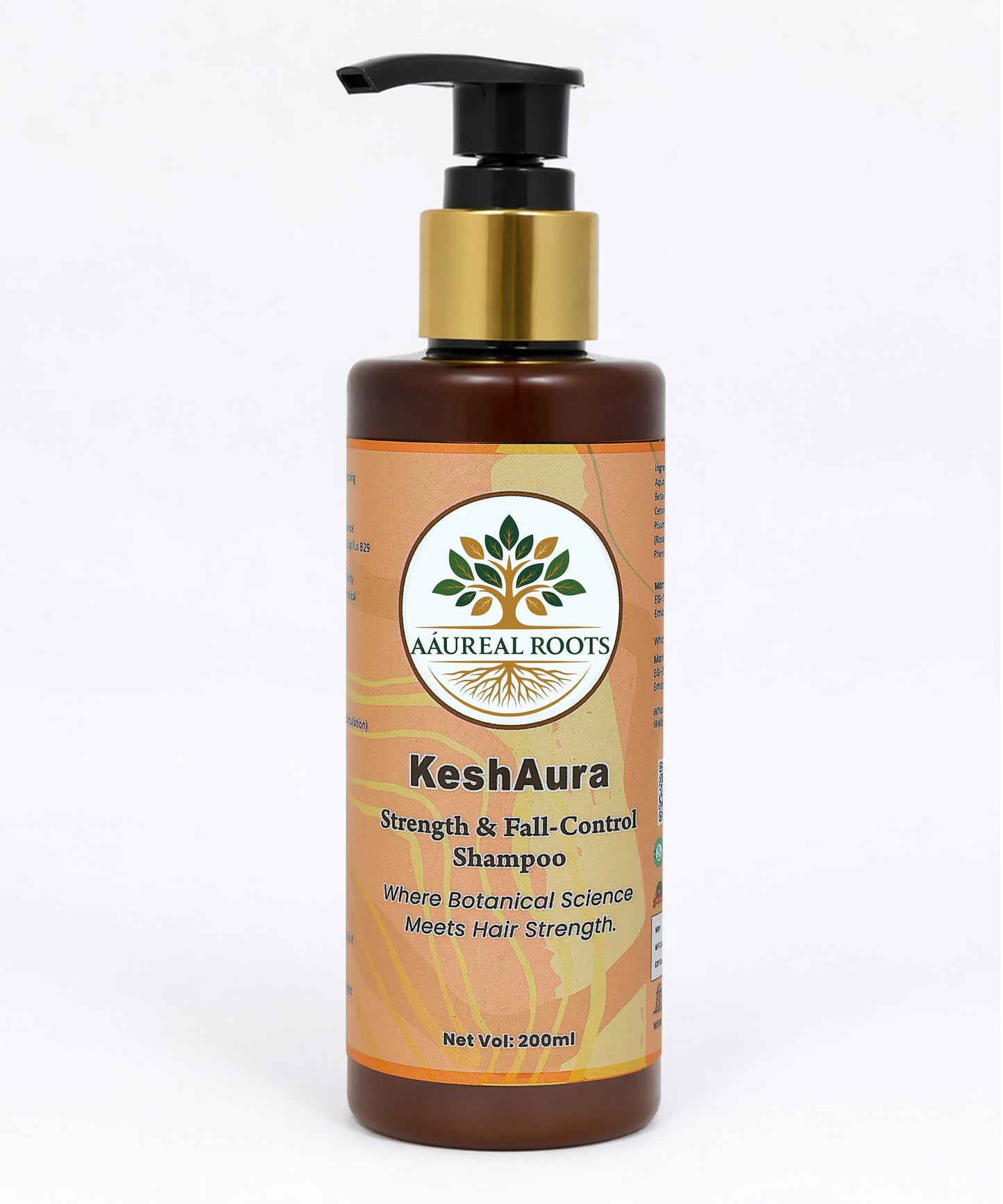 Aaureal Roots KeshAura Strength & Fall-Control Shampoo