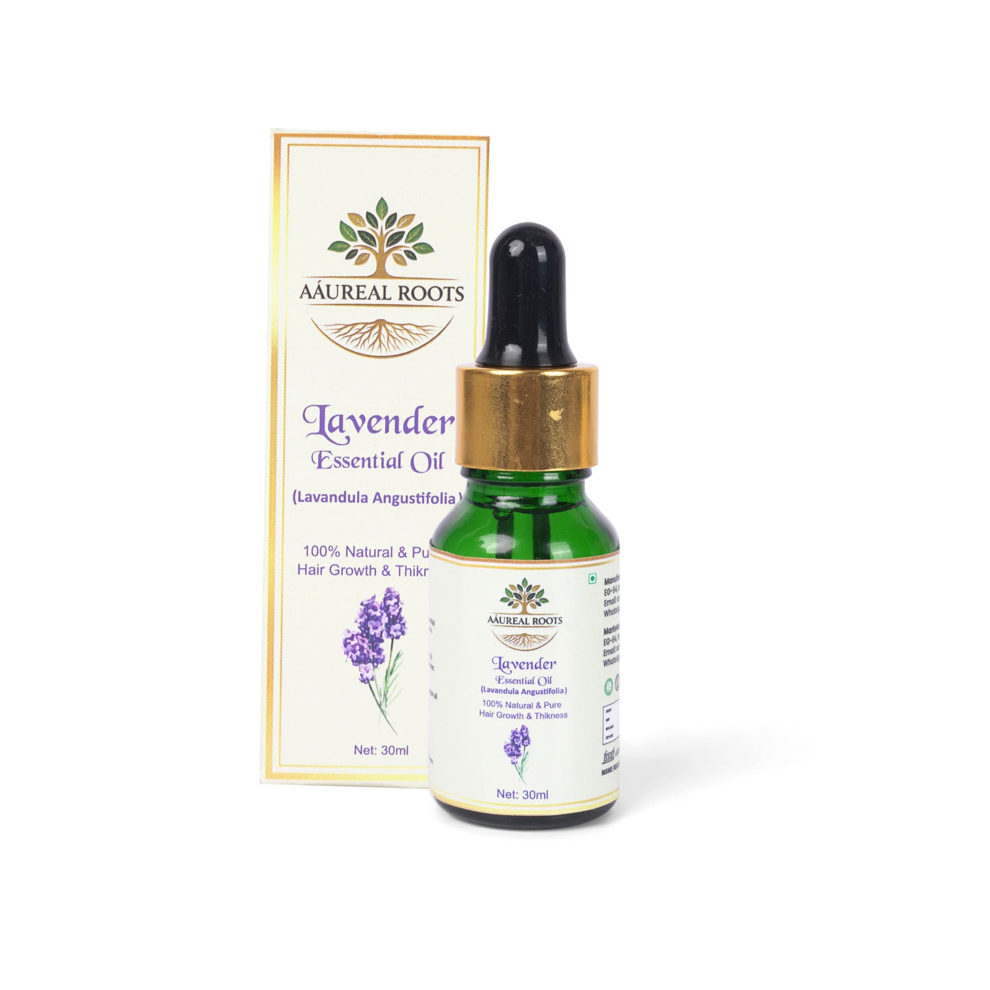 Aaureal Roots Lavender Essential Oil