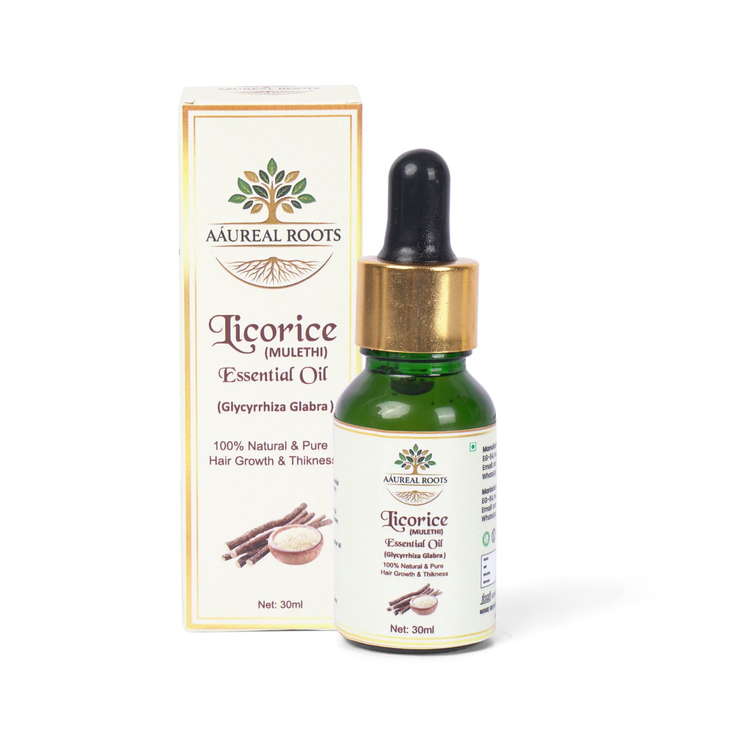 Aaureal Roots Licorice Radiance Essential Oil