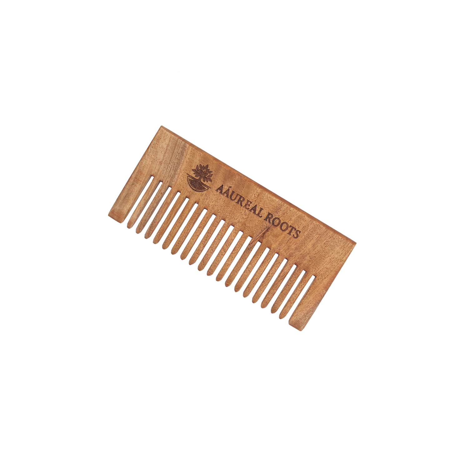 Aaureal Roots Neem Wood Shampoo Comb