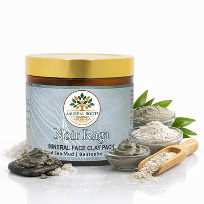 Aaureal Roots Noir Raga Mineral Face Clay Pack