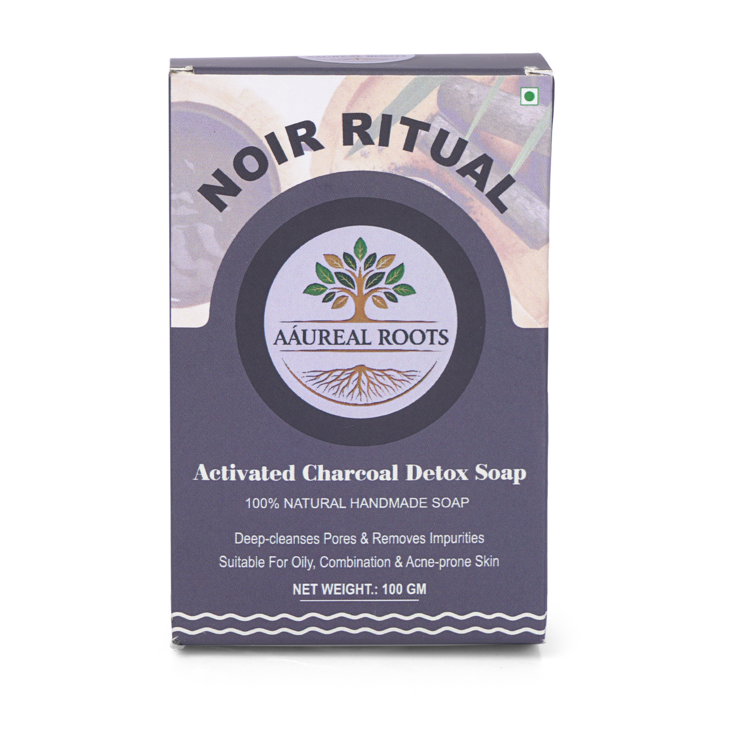 Aaureal Roots Noir Ritual – Activated Charcoal Purifying Soap