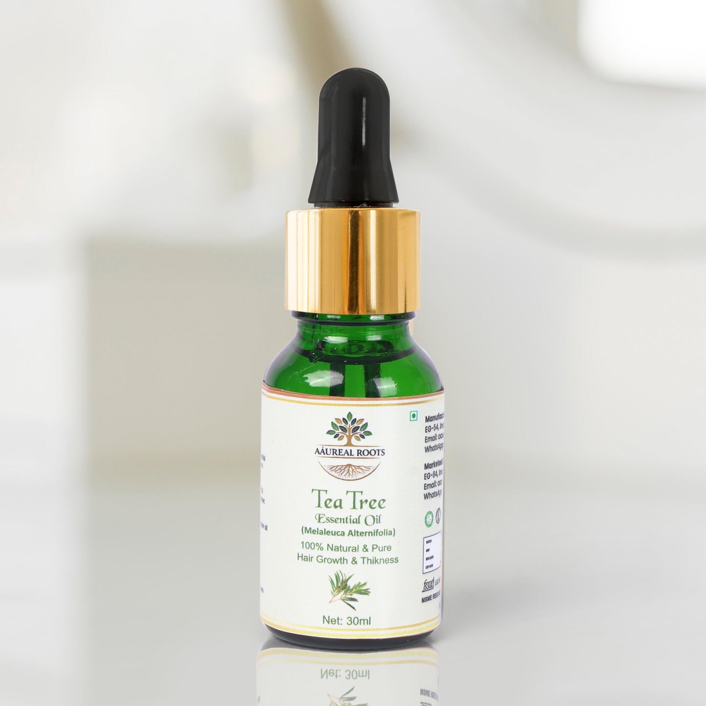 Aaureal Roots Pure Tea Tree Essential Oil
