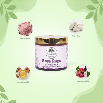 Aaureal Roots Rose Raga Clay Radiance Pack