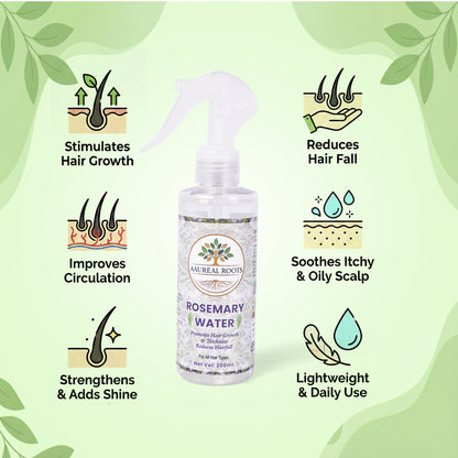 Aaureal Roots Rosemary Botanical Water