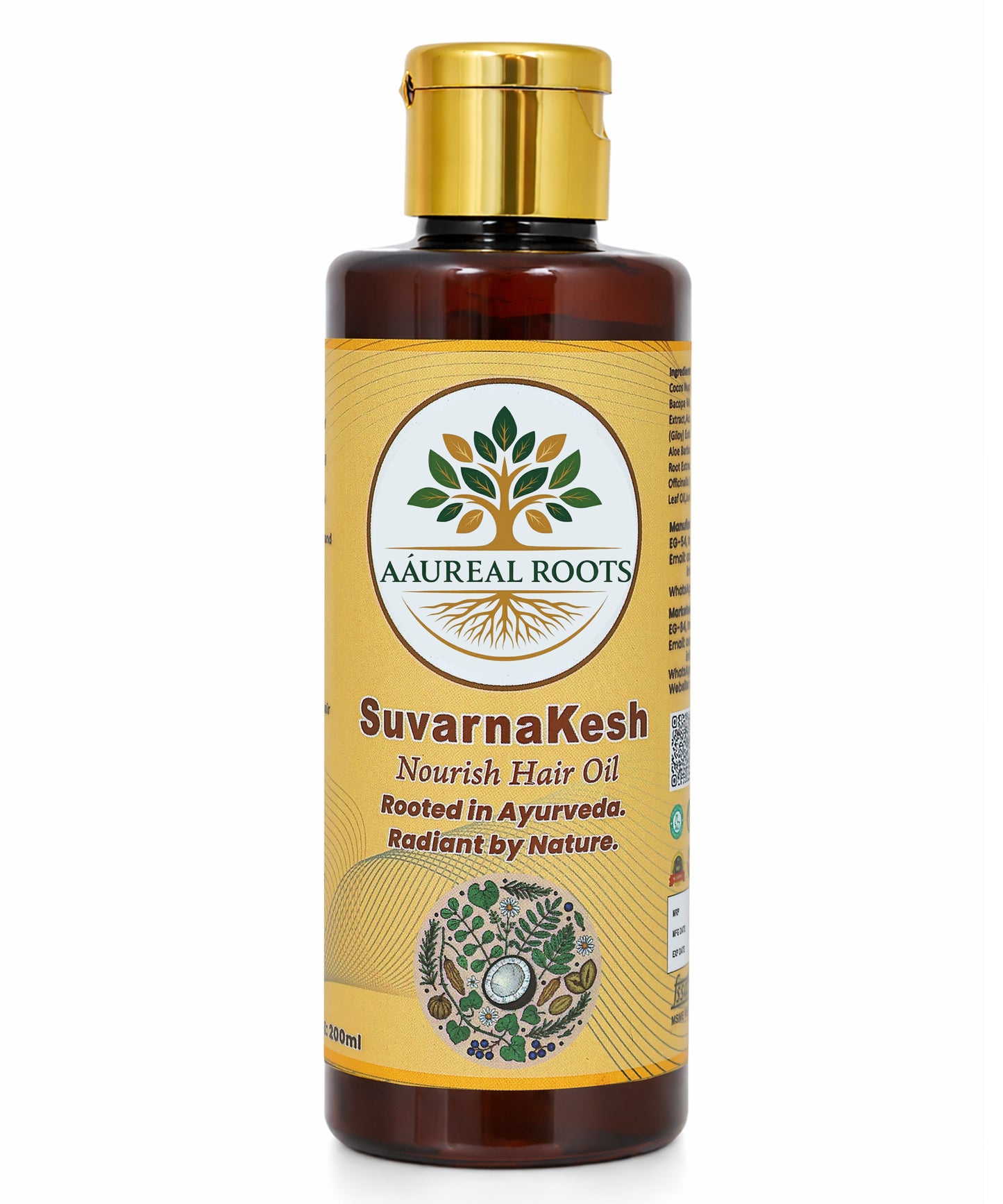 Aaureal Roots SuvarnaKesh Hair Nourish Oil