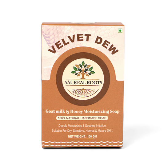 Aaureal Roots Velvet Dew - Moisturizing Soap