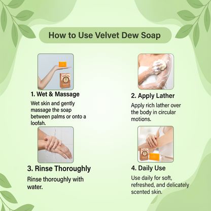 Aaureal Roots Velvet Dew - Moisturizing Soap