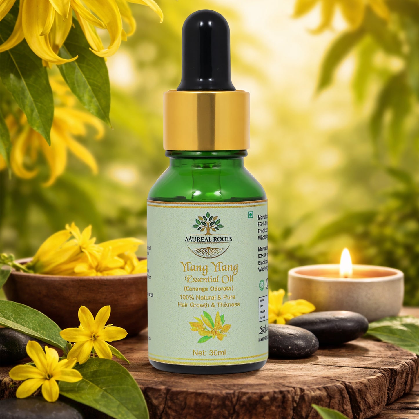 Aaureal Roots Ylang Ylang Essential Oil