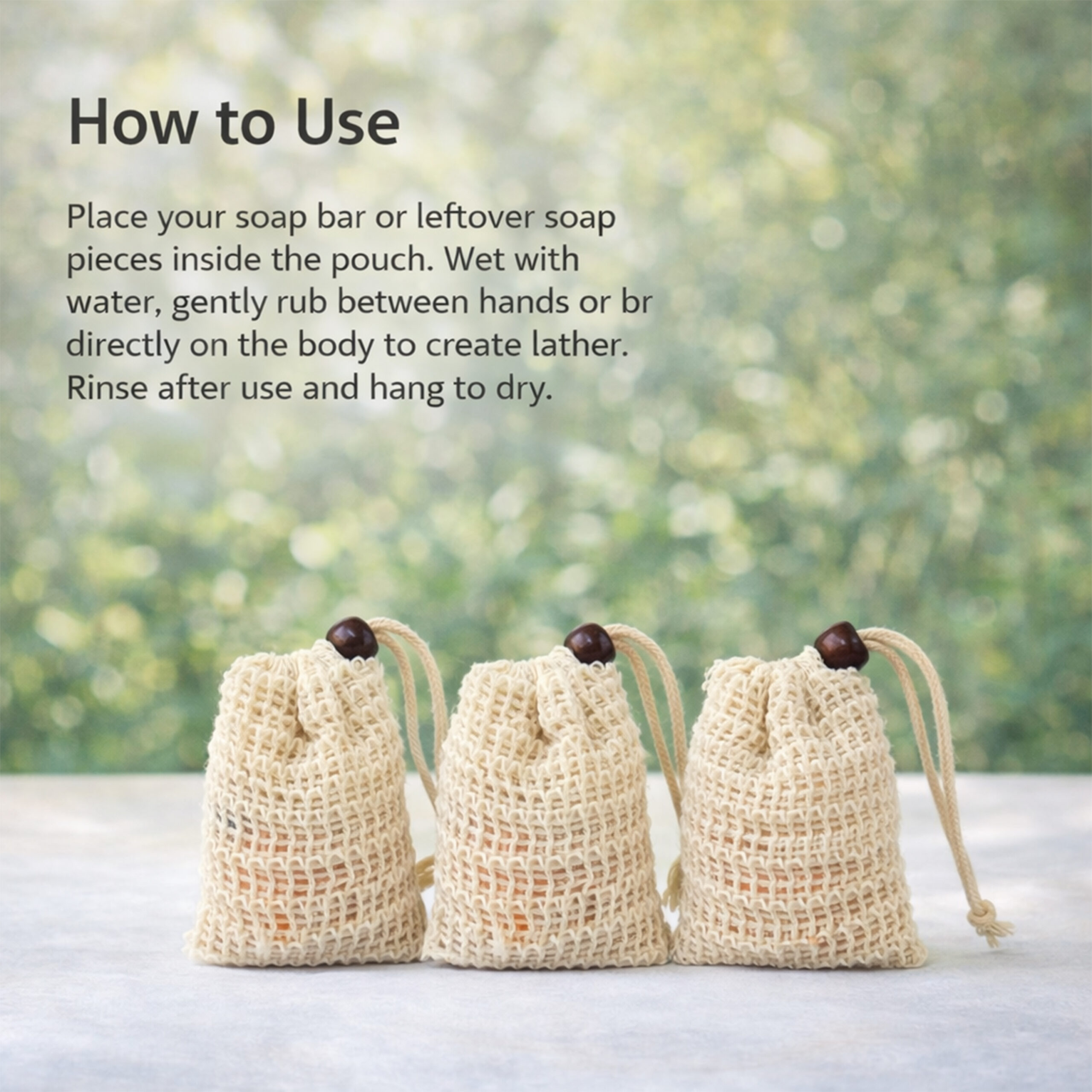 Aaureal Roots – RAMIE Soap Saver Pouch - Image 5