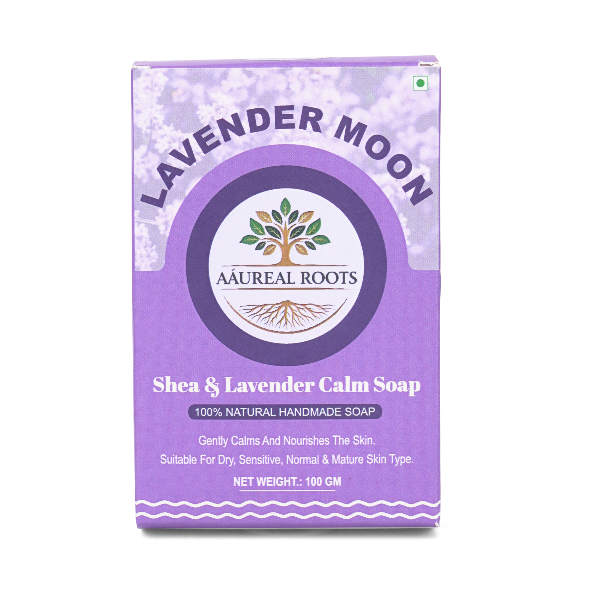 Aáureal Roots Lavender Moon Calm Soap